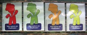 Hier wohnt ein Pfadfinder